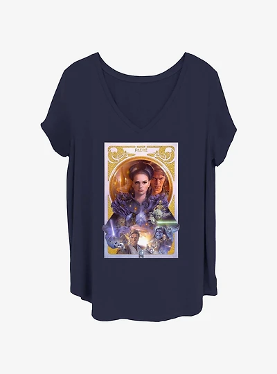 Star Wars Padme Poster Girls T-Shirt Plus Size