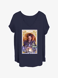 Star Wars Padme Poster Girls T-Shirt Plus Size