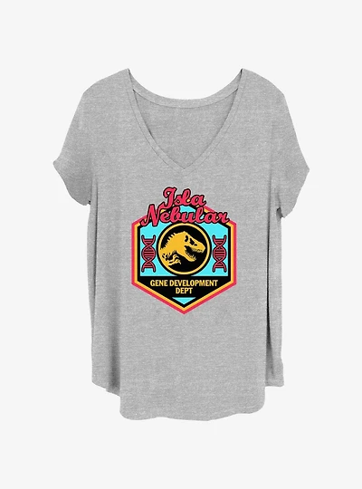 Jurassic Park Gene Tech Girls T-Shirt Plus Size