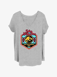 Jurassic Park Gene Tech Girls T-Shirt Plus Size