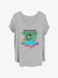 Teenage Mutant Ninja Turtles Gnarly Ninjas Girls T-Shirt Plus Size