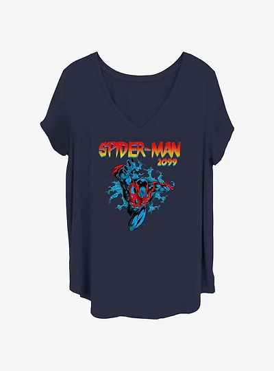 Marvel Spider-Man-2099 Girls T-Shirt Plus Size