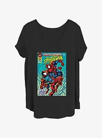 Marvel Spider-Man Clone Wars Comic Girls T-Shirt Plus Size