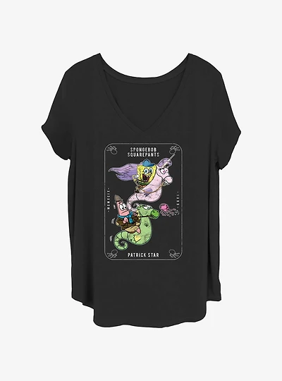 SpongeBob SquarePants Tarot Bob Girls T-Shirt Plus Size