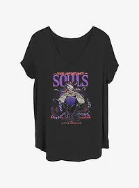 Disney The Little Mermaid Ursula Wretched Souls Girls T-Shirt Plus Size
