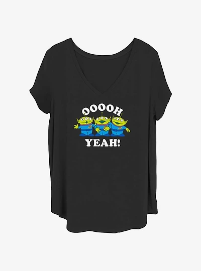 Disney Pixar Toy Story Aliens Ooooh Yeah Girls T-Shirt Plus Size