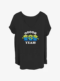 Disney Pixar Toy Story Aliens Ooooh Yeah Girls T-Shirt Plus Size