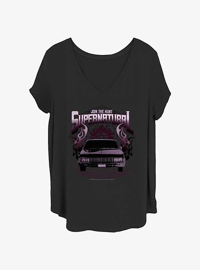 Supernatural Road Tour Girls T-Shirt Plus Size