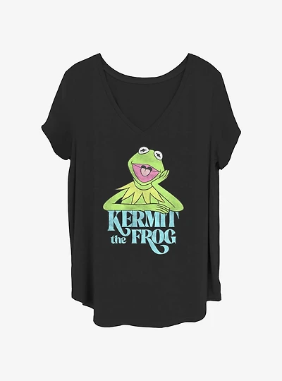 Disney The Muppets Kermit The Frog Girls T-Shirt Plus Size