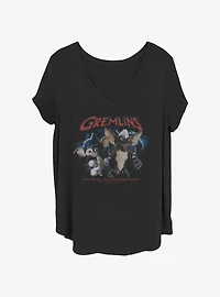 Gremlins Dark Storm Girls T-Shirt Plus Size