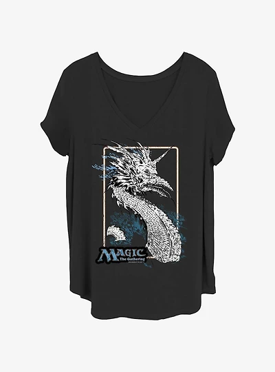 Magic: The Gathering Sea Dragon Girls T-Shirt Plus Size