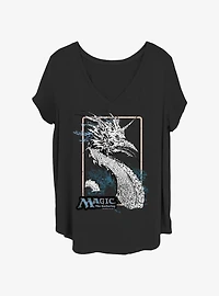 Magic: The Gathering Sea Dragon Girls T-Shirt Plus Size