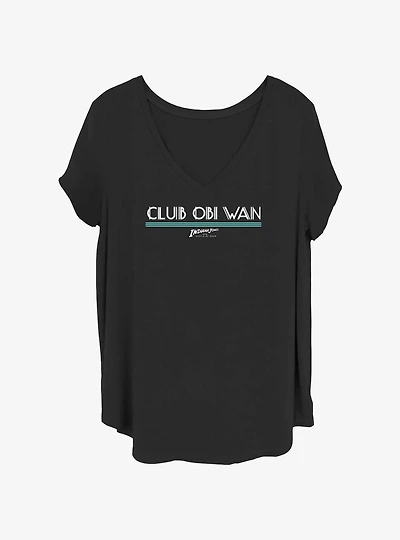 Indiana Jones Club Obi Wan Girls T-Shirt Plus Size