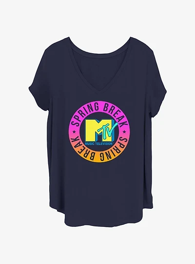 MTV Spring Break Circle Girls T-Shirt Plus Size