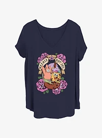 SpongeBob SquarePants Weenie Hut Sailor Girls T-Shirt Plus Size