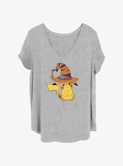 Pokemon Pikachu Witch Girls T-Shirt Plus Size