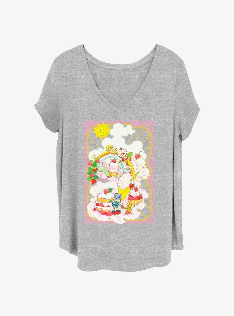 Strawberry Shortcake Strawberry Adventure Girls T-Shirt Plus Size