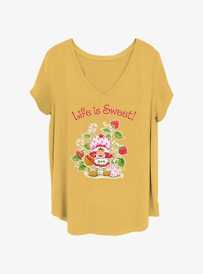 Strawberry Shortcake Life Is Sweet Girls T-Shirt Plus Size