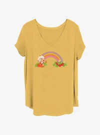 Strawberry Shortcake Strawberry Rainbow Girls T-Shirt Plus Size