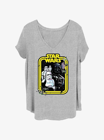 Star Wars Empire Poster Group Girls T-Shirt Plus Size