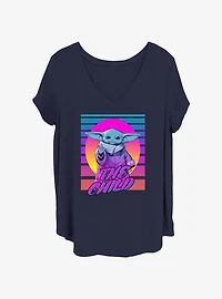 Star Wars 80S Child Girls T-Shirt Plus Size