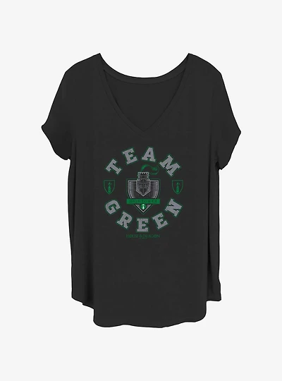 House of the Dragon Team Green Girls T-Shirt Plus Size