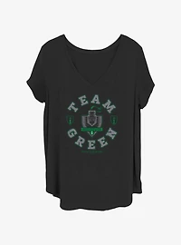 House of the Dragon Team Green Girls T-Shirt Plus Size