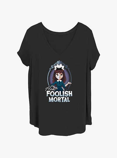 Disney The Haunted Mansion His Foolish Mortal Girls T-Shirt Plus Size