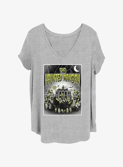 Disney The Haunted Mansion Haunted Horror Mansion Girls T-Shirt Plus Size