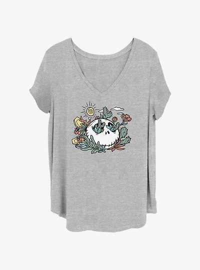 The Nightmare Before Christmas Death Valley Jack Girls T-Shirt Plus