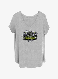 Disney The Haunted Mansion Characters Girls T-Shirt Plus Size