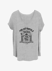 Disney The Haunted Mansion Tomb Sweet Tomb Girls T-Shirt Plus Size