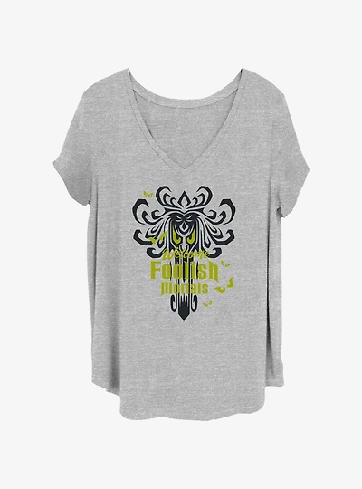 Disney The Haunted Mansion Eyes Foolish Mortals Girls T-Shirt Plus Size