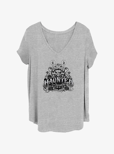 Disney The Haunted Mansion Gargoyle Candles Girls T-Shirt Plus Size