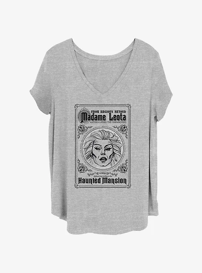 Disney The Haunted Mansion Madame Leota Poster Girls T-Shirt Plus Size