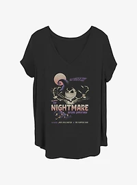 Disney The Nightmare Before Christmas Jack Poster Girls T-Shirt Plus Size