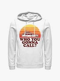 Ghostbusters 70's Retro Sunset Hoodie