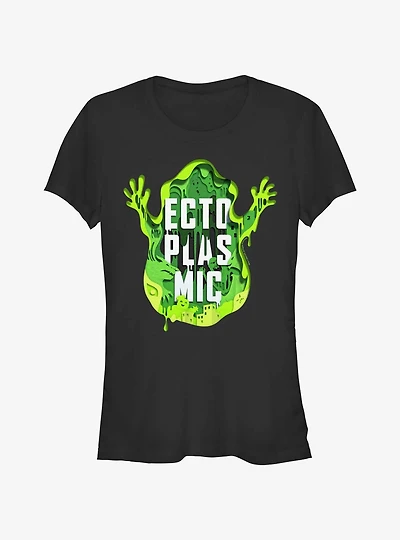Ghostbusters: Frozen Empire Ectoplasmic Slimer Girls T-Shirt