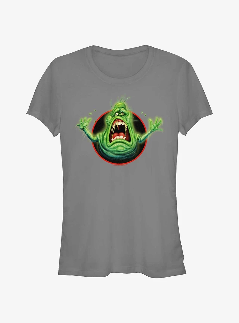 Ghostbusters: Frozen Empire Panic Slimer Girls T-Shirt
