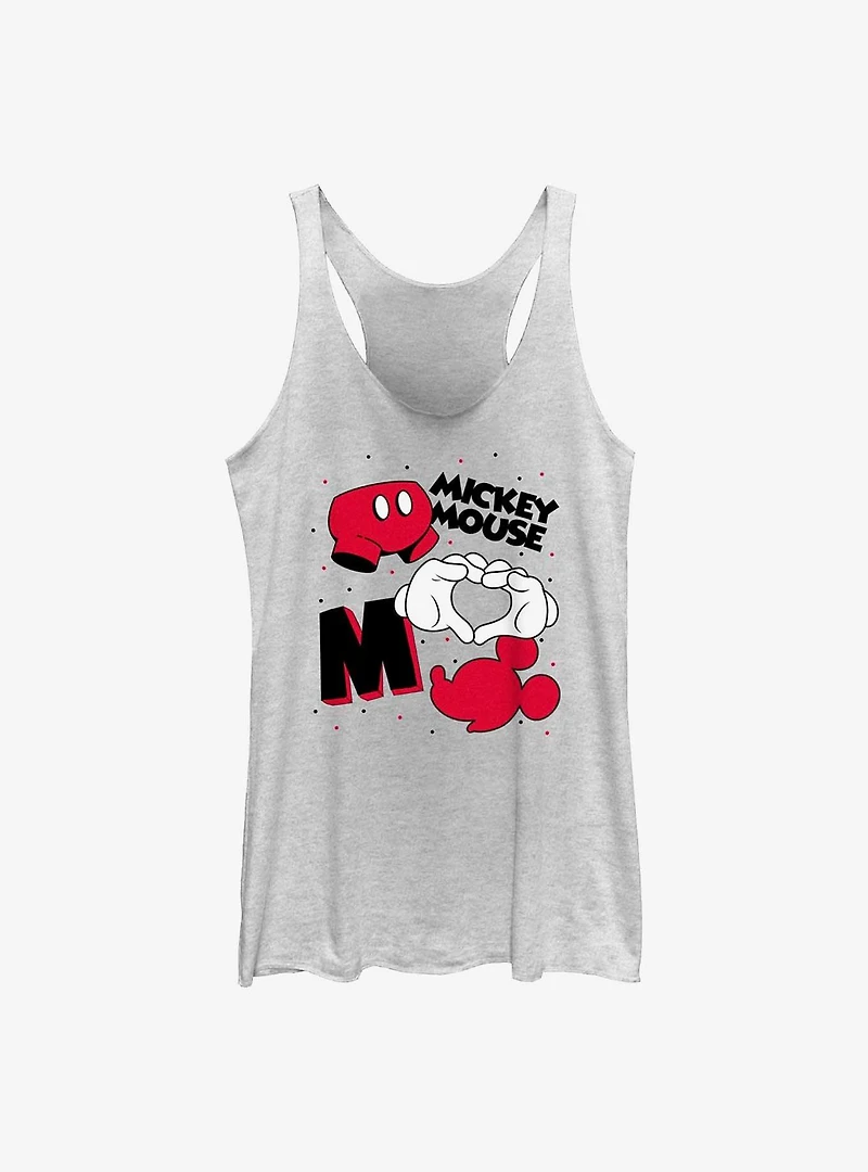 Disney Mickey Mouse Jumble Womens Tank Top