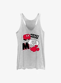 Disney Mickey Mouse Jumble Womens Tank Top