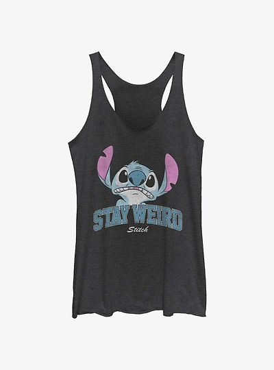 Disney Lilo & Stitch Stay Weird Womens Tank Top