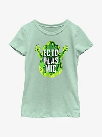 Ghostbusters: Frozen Empire Ectoplasmic Slimer Girls Youth T-Shirt
