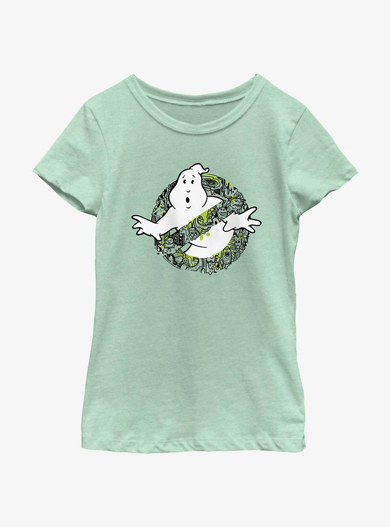 Ghostbusters: Frozen Empire Busting Ghosts Girls Youth T-Shirt
