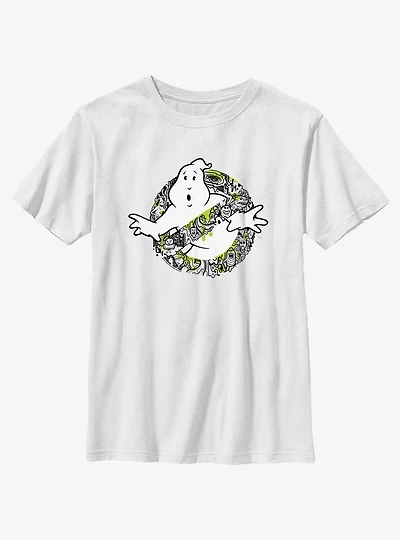 Ghostbusters: Frozen Empire Busting Ghosts Youth T-Shirt