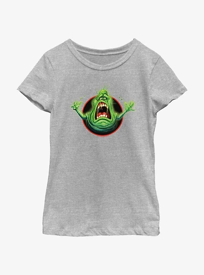 Ghostbusters: Frozen Empire Panic Slimer Girls Youth T-Shirt