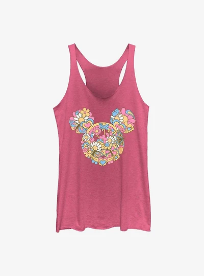 Disney Mickey Mouse Groovy Mickey Head Girls Tank