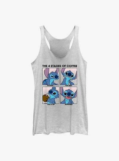 Disney Lilo & Stitch Coffee Stages Girls Tank