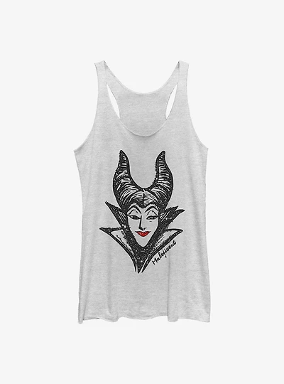 Disney Villains Maleficent Sketch Girls Tank
