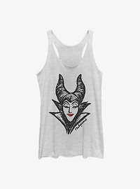 Disney Villains Maleficent Sketch Girls Tank